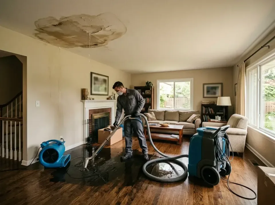 attic-pipe-burst-ceiling-drip-008 — frequently asked questions, Water Damage Restoration & Carpet Care in Natchez, MS